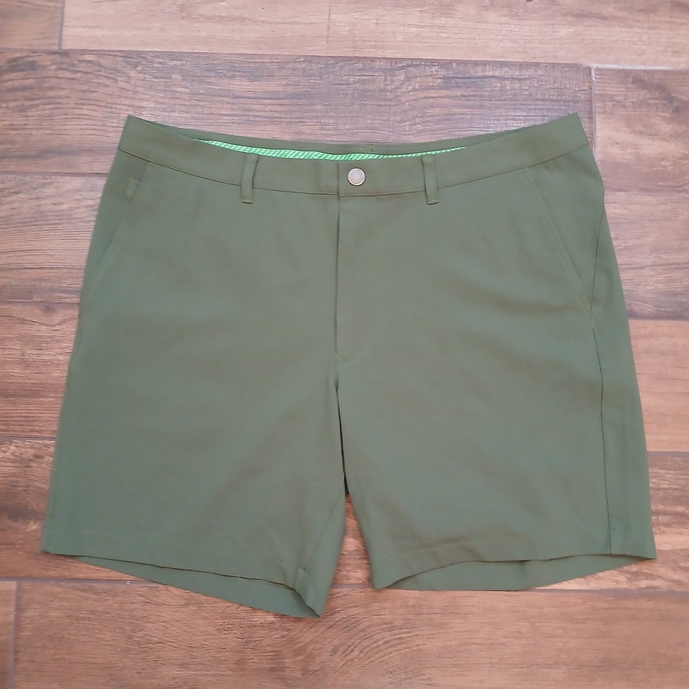 Bonobos Men's Hybrid Shorts in Olive Green